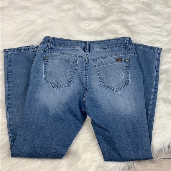 American Blue distressed jeans size 5 - Picture 3 of 10